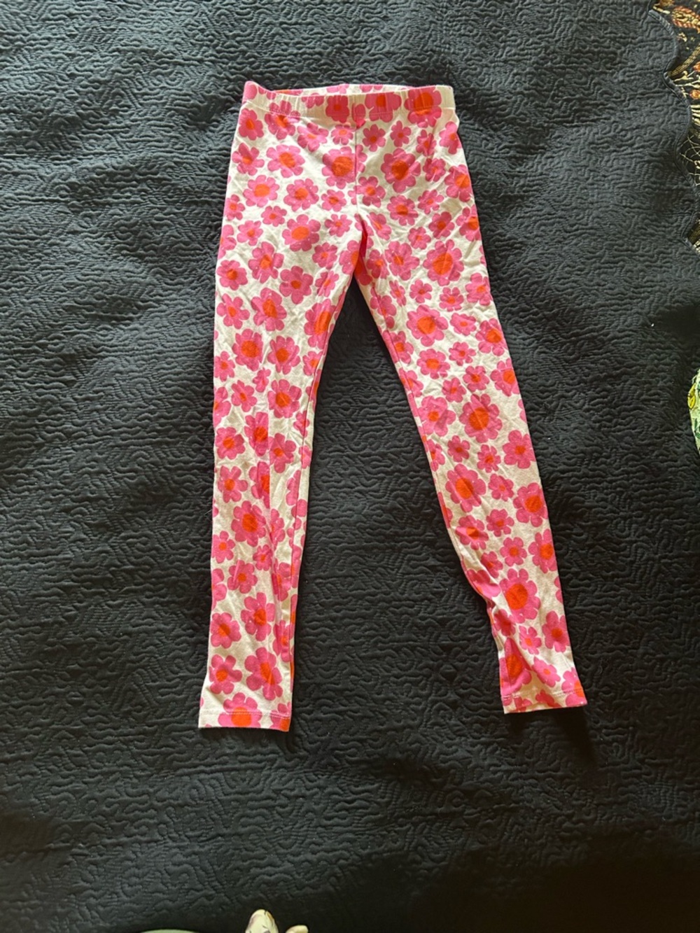 Cat & Jack Pink Floral Print Leggings